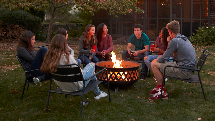 Members of a New Hills small group gathered together